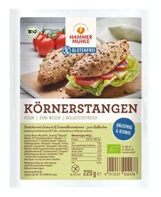 Hammermühle 6x Bio Körnerstangen gf 2x110g