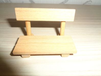 original Erzgebirge-kleine Holzbank- Breite 6cm