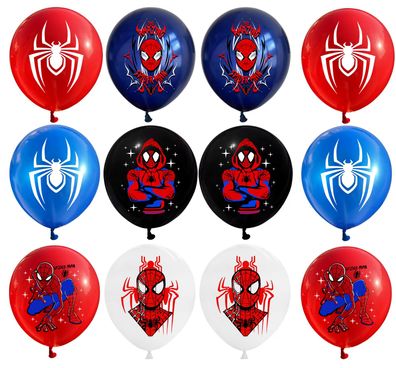 Spiderman Spidey Geburtstag Luftballons 25 - 100 Stk. Marvel Party Deko