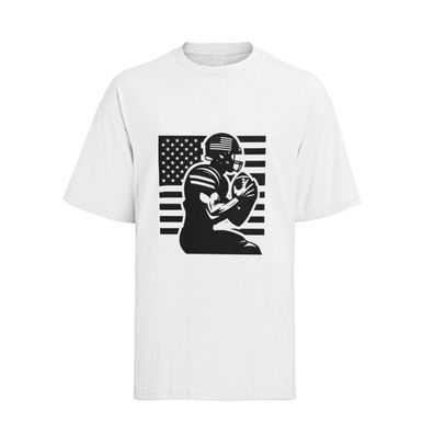 Herren Bio Baumwolle T-Shirt Sport Motive American Football Super bowl USA