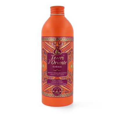 Tesori d'Oriente Karma Nashi Blume und Zedernholz Badecreme 500 ml