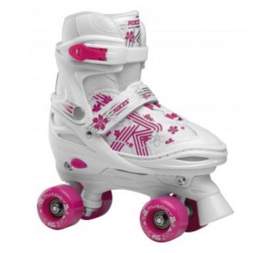 Quaddy 3.0 Rollschuhe Weiß/Rosa 34-37