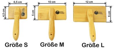 Lammfellbürste Fellbürste für Lammfell und Schaffell 100% Kunststofffrei