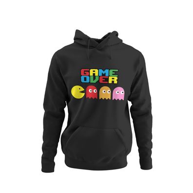 Öko Herren Hoodie Child of 80s VHS MTV ALF Game Over Pacman