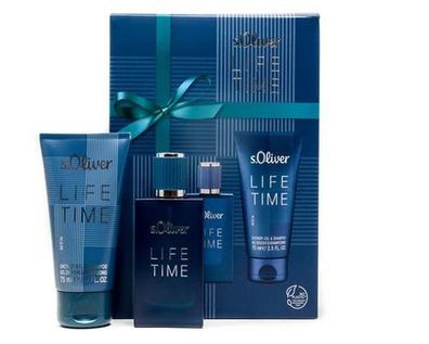 S. Oliver Life Time Men EdT 30 ml Duschgel 75 ml Set