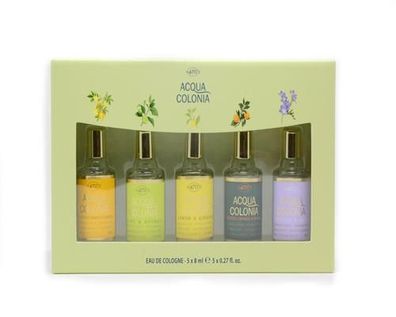 4711 Acqua Colonia Miniaturenset 5x 8ml