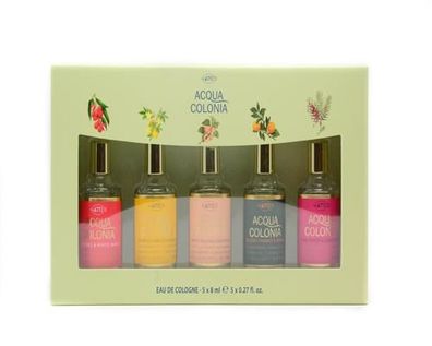 4711 Acqua Colonia Miniaturenset 5x 8ml