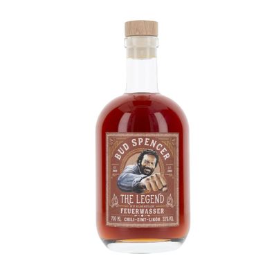 Bud Spencer The Legend Feuerwasser Zimtlikör mit Chili Flasche 700ml