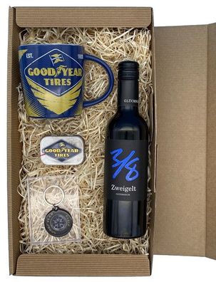 Geschenkbox Good Year Tires Wein Box S3