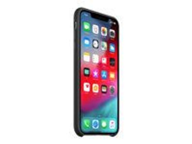 Apple iPhone XS Max - Silicon Case, Schwarz