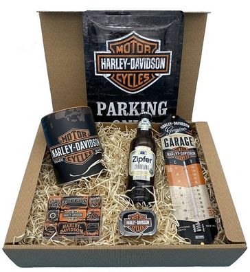 Geschenkbox Harley Davidson Parking Only Box L2