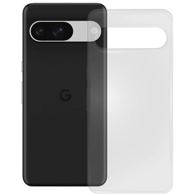 PEDEA Soft TPU Case für Google Pixel 9 + 9 Pro, transparent