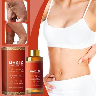 Besque Magic Body Oil for Arms, Chest, Thighs and Tums 100ml/3.52Fl Oz