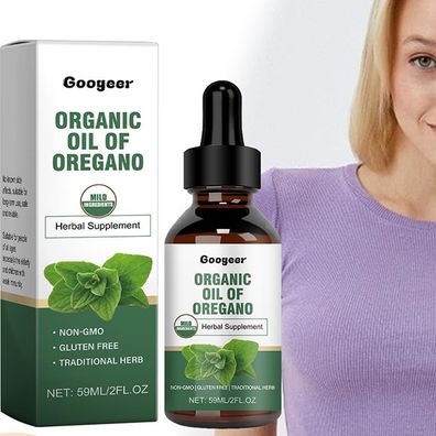 Oregano Oil Premium Formula Organic Extract Oregano Oil Drops Immune Support