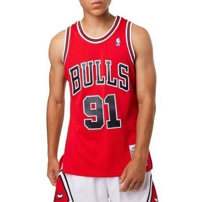 Mitchell & Ness Trikot Chicago Bulls NBA Swingman Road Bulls 97 Dennis Rodma