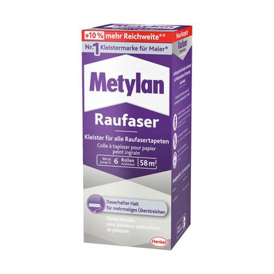 360g Metylan Raufaser für alle Raufasertapeten