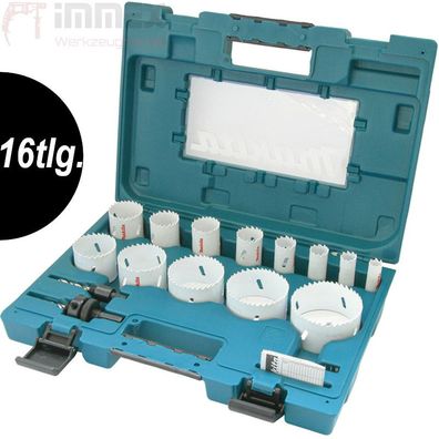 Makita BI-Metall Lochsägen-Set 16tlg. 16-76mm universal