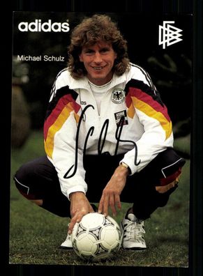 Michael Schulz DFB Autogrammkarte 1992 Original Signiert