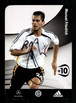 Manuel Friedrich DFB Autogrammkarte 2006 Original Signiert