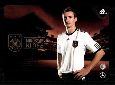 Miroslav Klose DFB Autogrammkarte 2010 2. Karte Original Signiert