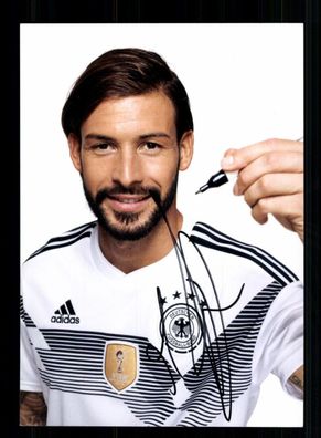 Marvin Plattenhardt DFB Autogrammkarte 2018 Original Signiert