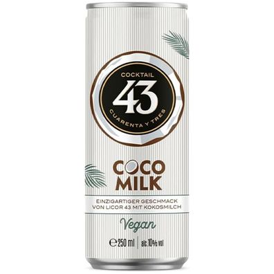 Licor 43 Cocktail Coco Milk 250ml