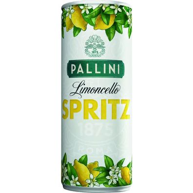 Pallini Limoncello Spritz Cocktail mit Weißwein Einweg 250 ml