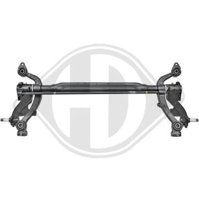 Hinterachse Achskörper für Scheibenbremse mit ABS für Peugeot 206 CC BJ 1998-13