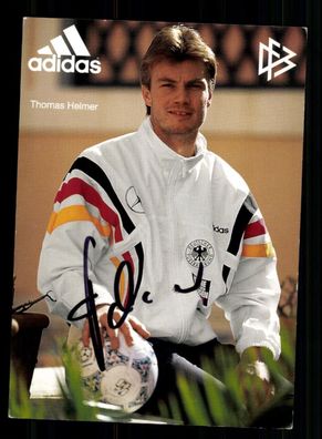 Thomas Helmer DFB Autogrammkarte 1996 Original Signiert