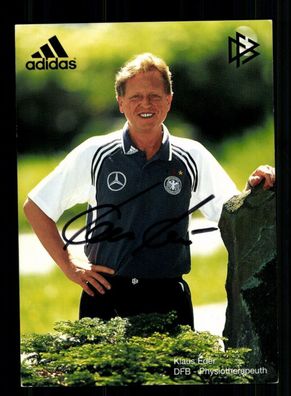 Klaus Eder DFB Autogrammkarte 5/2000 Original Signiert