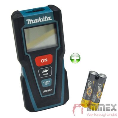 Makita Entfernungsmesser 30m LD030P