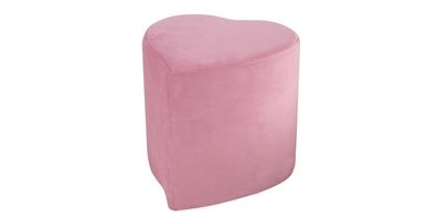 Lajivert Pouf Hocker Herz Rosa