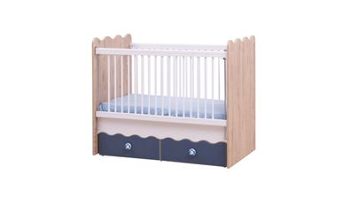 Benimodam Babybett Ada mit Schubladen 60x120 cm