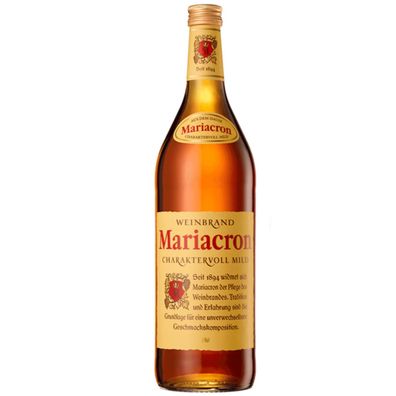 Mariacron Weinbrand 36 % Vol. 1000ml