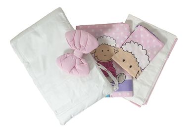 Baby Bettwäsche Set Sheep 5-teilig 100x135 cm