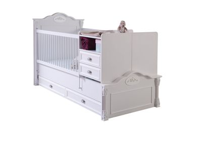 Benimodam 2-in-1 Babybett Helen Baby mitwachsend