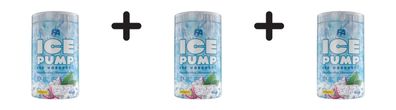 3 x FA Ice: Pump Pre-Workout (50 serv) Icy Dragon Fruit