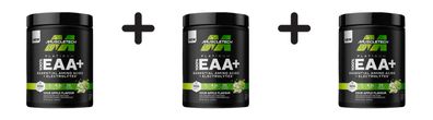 3 x Muscletech Platinum EAA+ (399g) Sour Apple