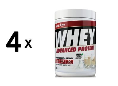 4 x Per4m Whey Advanced Protein (900g) Chocolate Pistachio