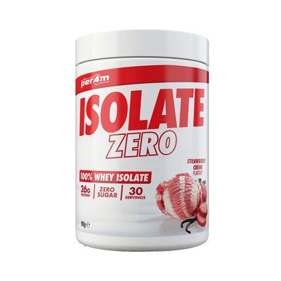 Per4m Whey Isolate Zero (900g) Strawberry Creme