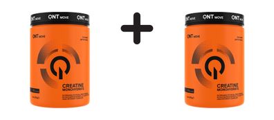 2 x QNT Creatine Monohydrate (800g) Unflavored