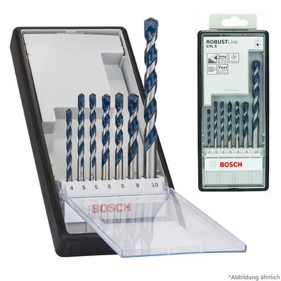 Bosch CYL-5 Bohrer-Sets Steinbohrer Betonbohrer 7-teilig