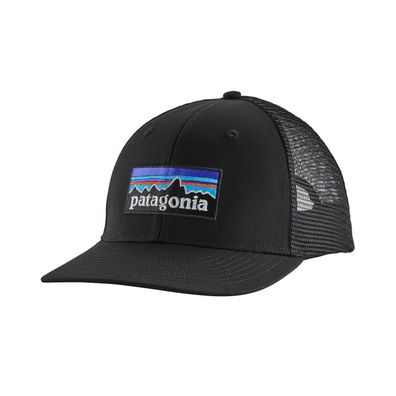 Patagonia Snapback Trucker Cap P-6 Logo Lopro black