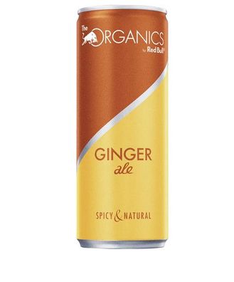 Ginger Ale Red Bull Bio Organics by 250 ml, Dosen 4 Stückzahlen