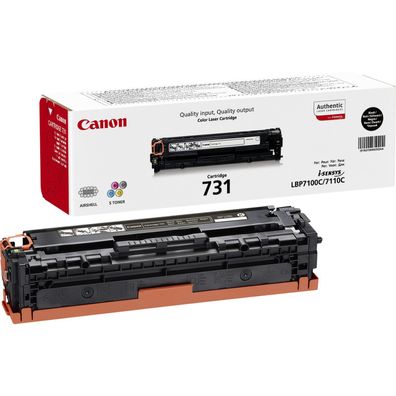 Canon 6272B002 Original Canon Tonerkartusche schwarz (6272B002,6272B002AA,731BK, R