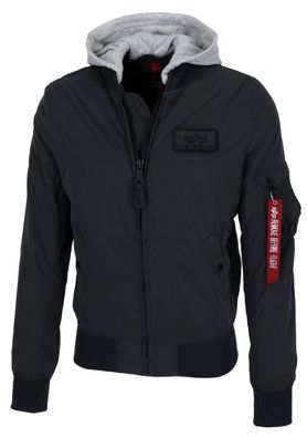 ALPHA Industries MA-1 LW HOOD Reflective Herren Bomberjacke