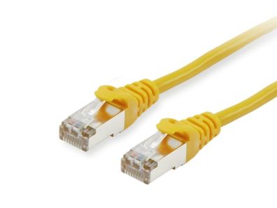 Equip 605566 equip Patchkabel RJ45 S/FTP Cat6 10.00m gelb (SSTP)PIMF HF