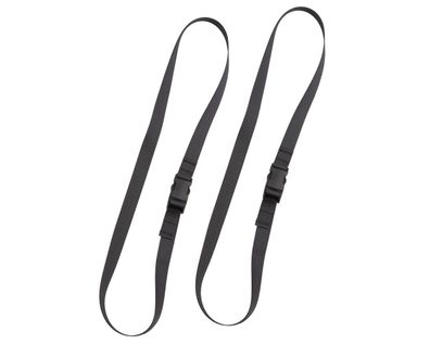 Savotta Pack Straps SR Buckle 2 Stück schwarz