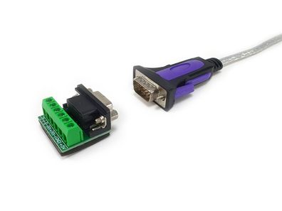 Equip 133387 Equip Adapter USB-A -> Seriell RS422/RS485 St/St FT232Rsw