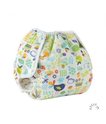 Popolini Überhose Vento Garden Tunes Druckknopf - Size: S 3-6 kg